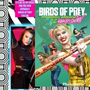 RARE FIND! NEW Joyrich Harley Quinn Birds of Prey Graffiti Top Streetwear XS S